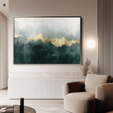 Abstract 343 Canvas Art 60 x 40 cm / Stretched on hidden frame