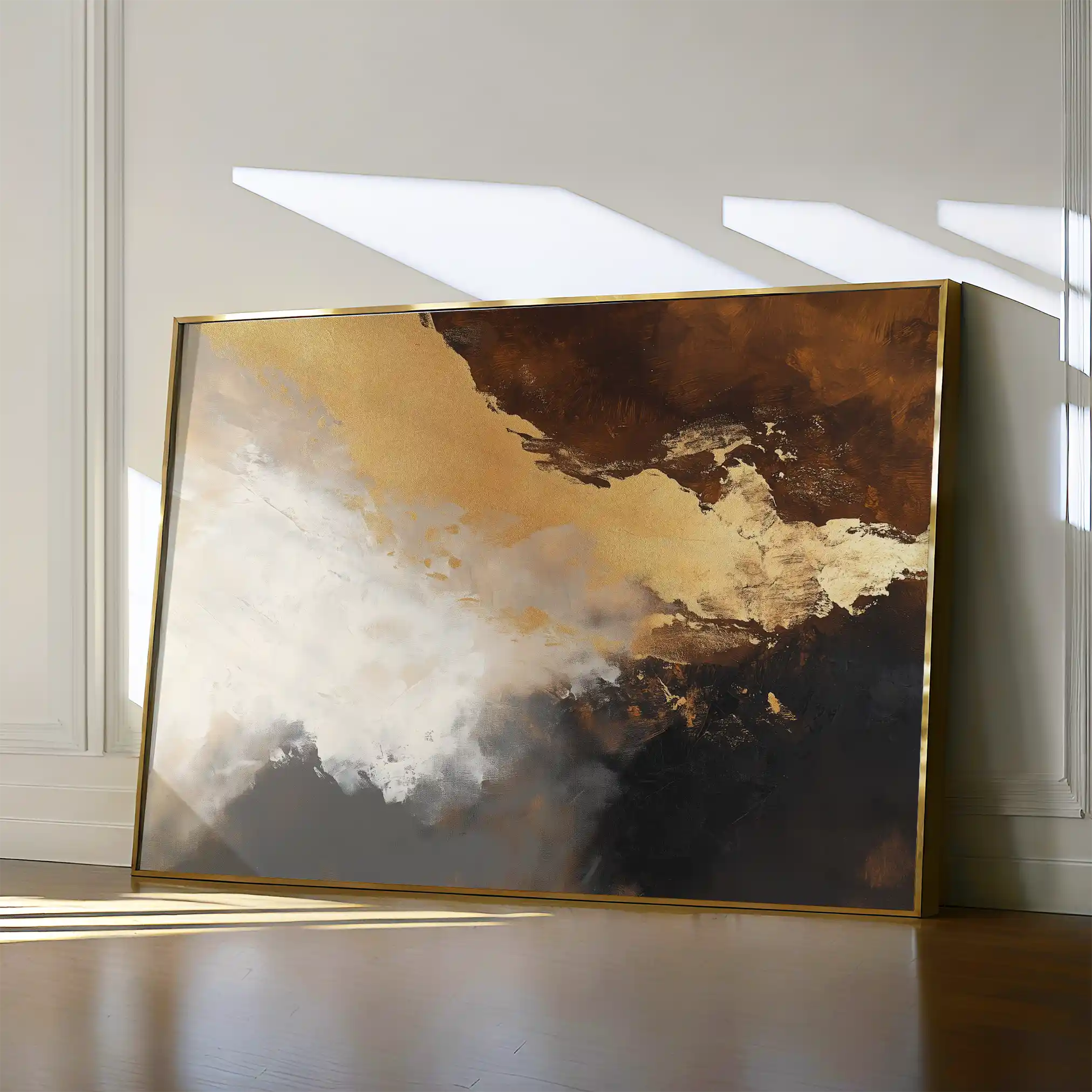 Abstract 345 Canvas Art 60 x 40 cm / Stretched on hidden frame