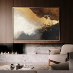 Abstract 345 Canvas Art 60 x 40 cm / Stretched on hidden frame