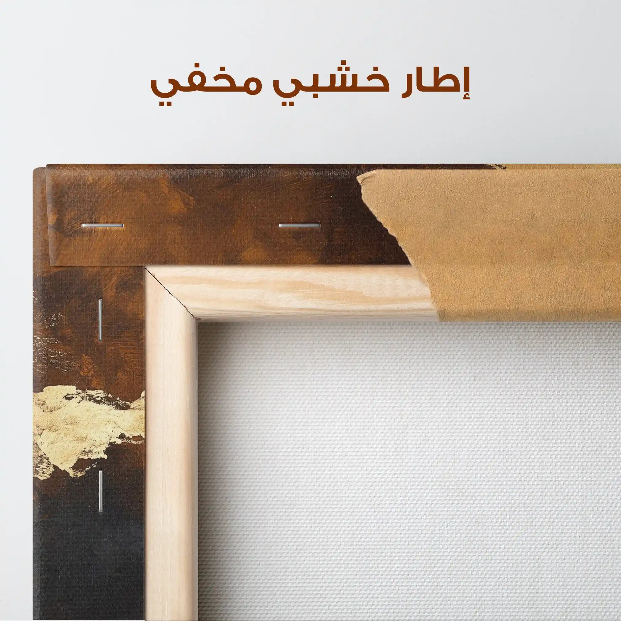Abstract 345 Canvas Art 60 x 40 cm / Stretched on hidden frame