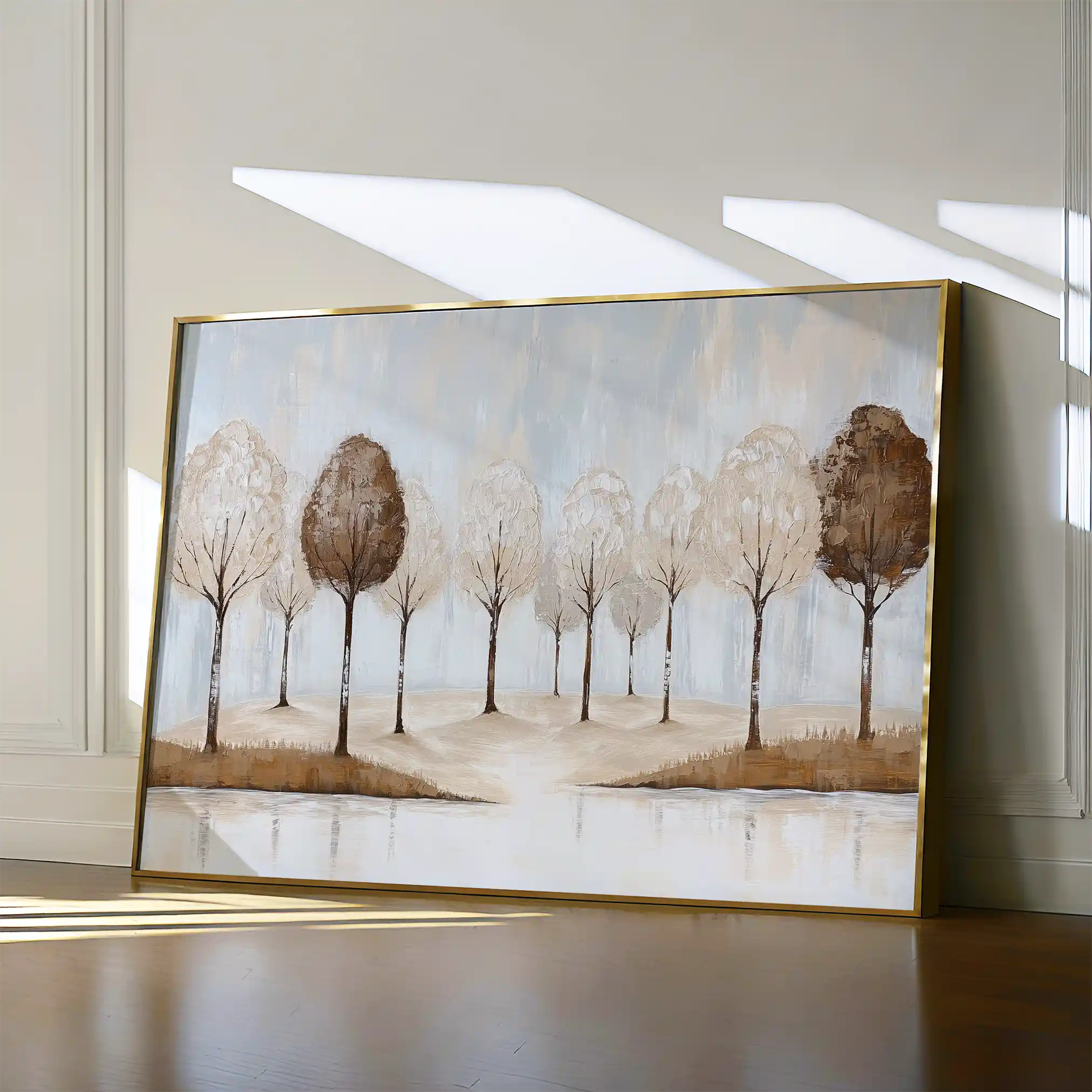 Landscape 346 Canvas Art 90 x 60 cm / Stretched on hidden frame
