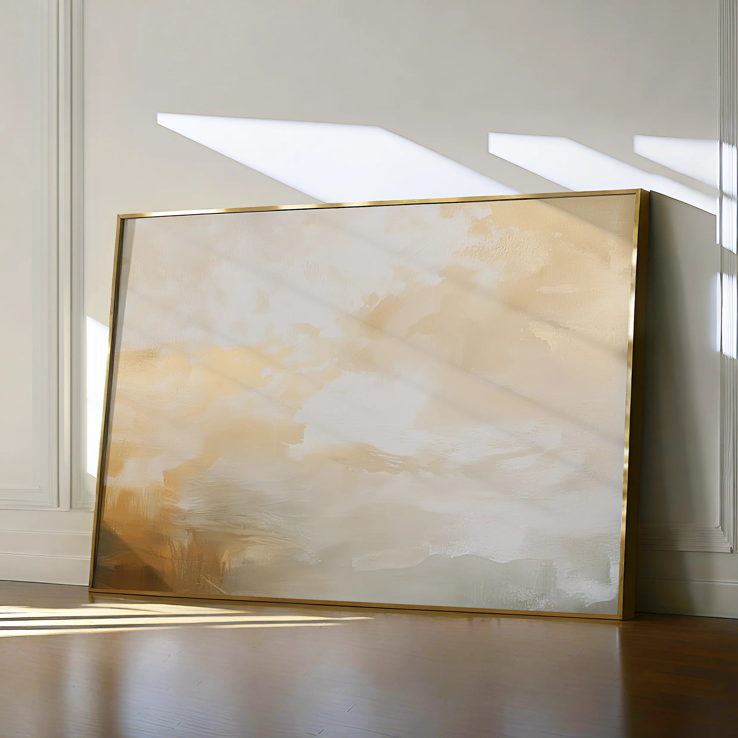 Abstract Canvas Wall Art WAD347-A 90 x 60 cm / Stretched on hidden frame
