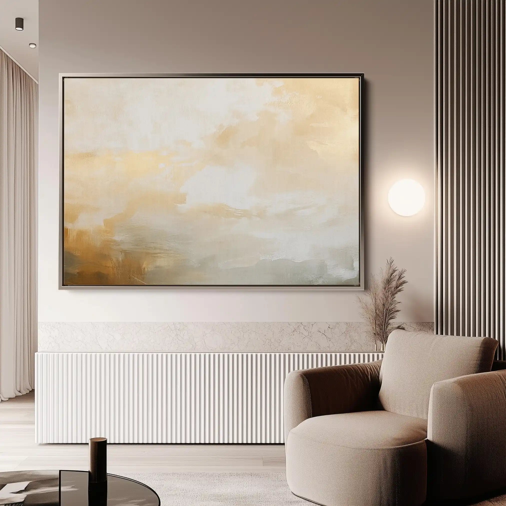 Abstract 347 Canvas Art 60 x 40 cm / Stretched on hidden frame
