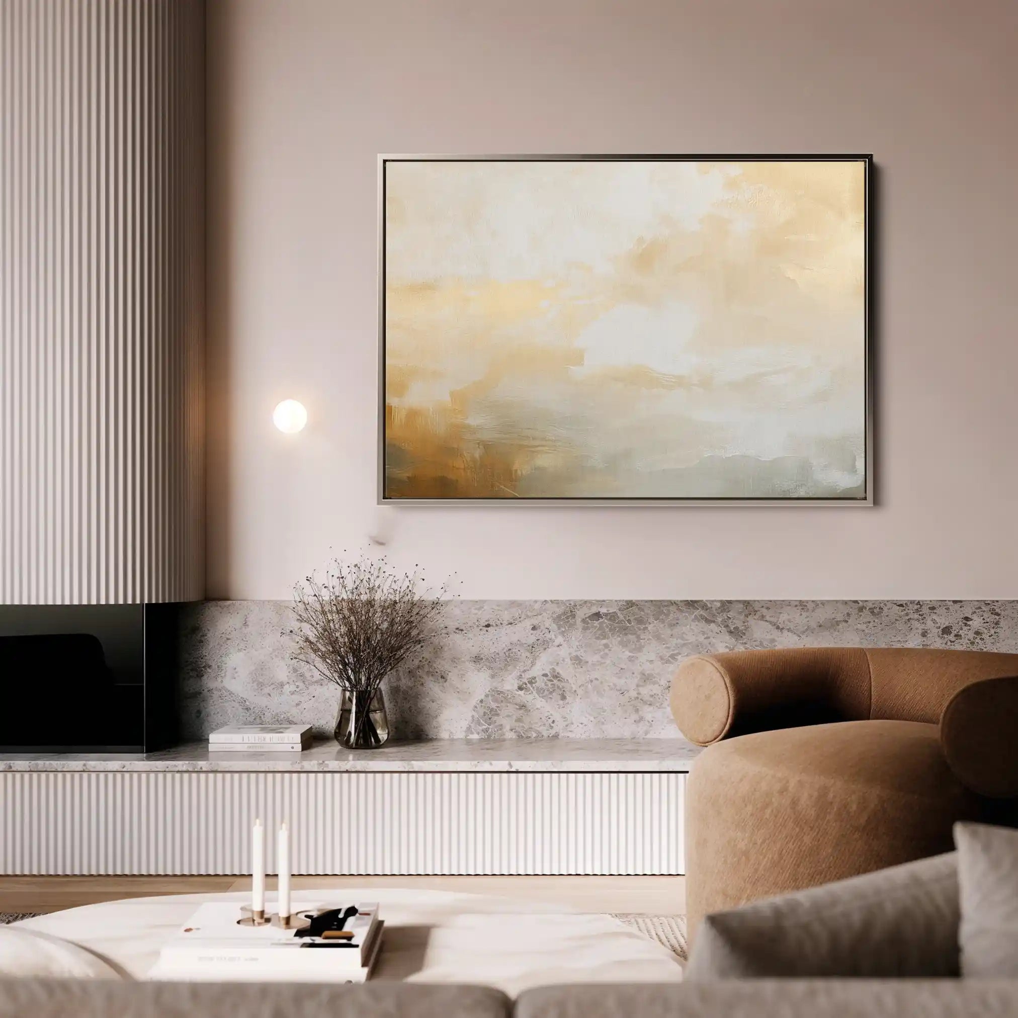 Abstract 347 Canvas Art 60 x 40 cm / Stretched on hidden frame