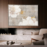 Floral Canvas Wall Art WAD347-F 90 x 60 cm / Stretched on hidden frame