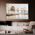 Landscape 347 Canvas Art 90 x 60 cm / Stretched on hidden frame