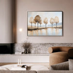 Landscape 347 Canvas Art 90 x 60 cm / Stretched on hidden frame