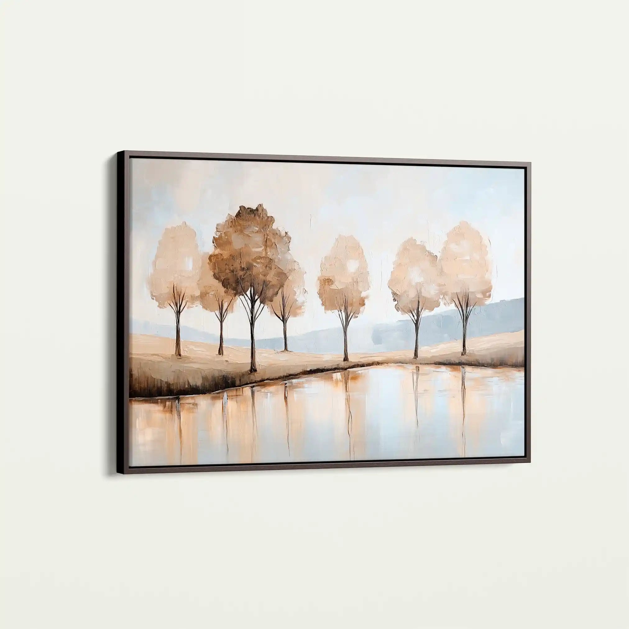 Landscape 347 Canvas Art 90 x 60 cm / Stretched on hidden frame
