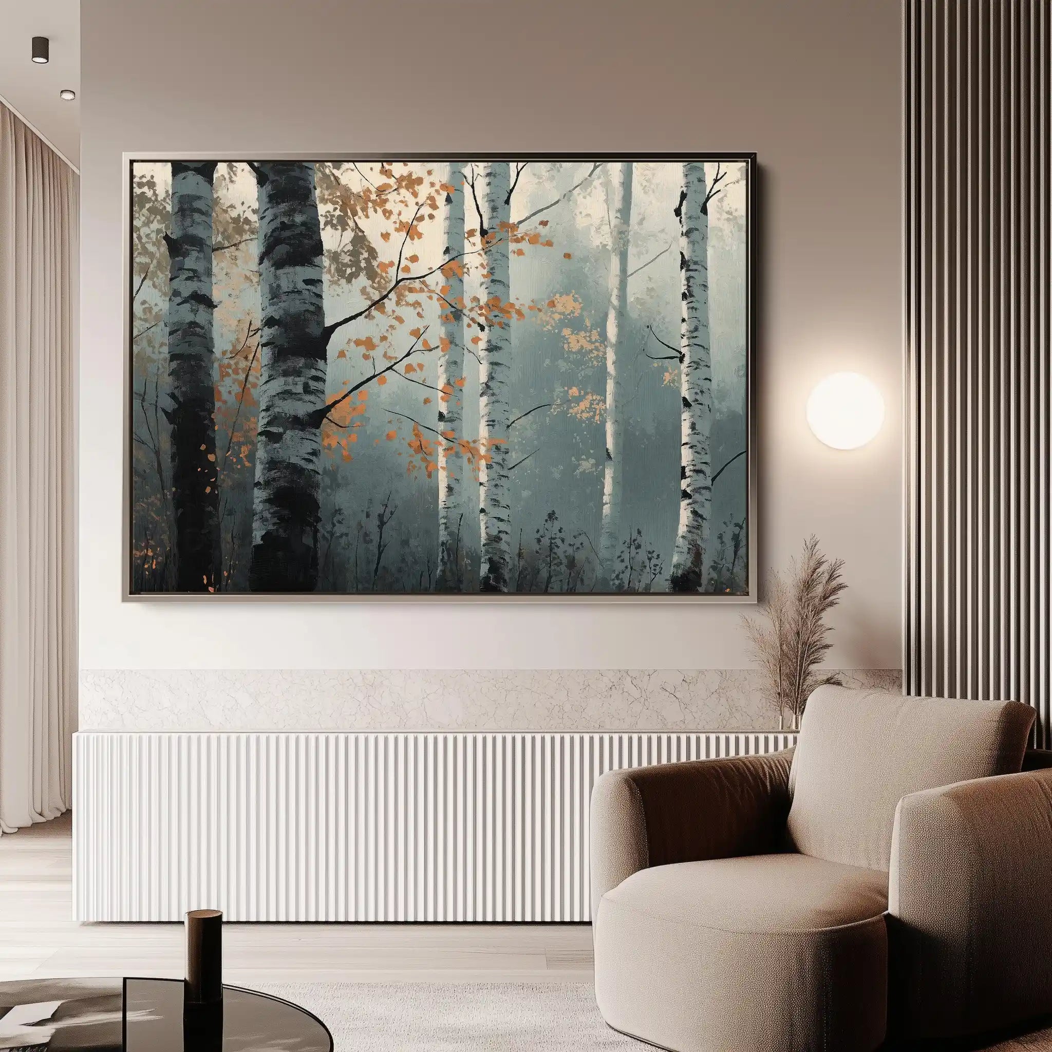 Landscape 348 Canvas Art 90 x 60 cm / Stretched on hidden frame