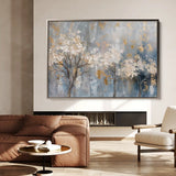 Floral Canvas Wall Art WAD349-F 90 x 60 cm / Stretched on hidden frame