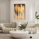 Abstract 350 Canvas Art 60 x 40 cm / Stretched on hidden frame