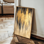 Abstract 350 Canvas Art 60 x 40 cm / Stretched on hidden frame