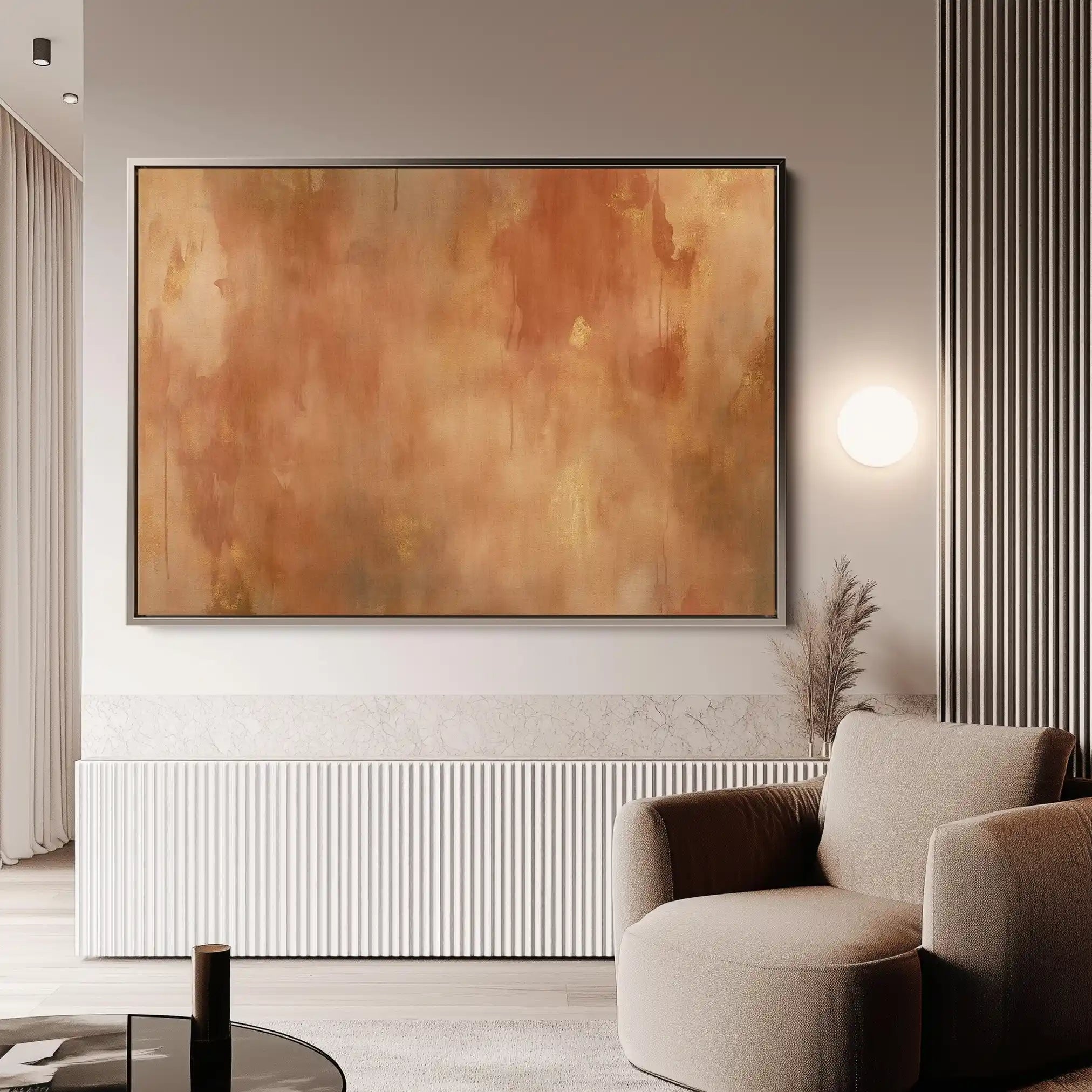 Abstract 351 Canvas Art 60 x 40 cm / Stretched on hidden frame
