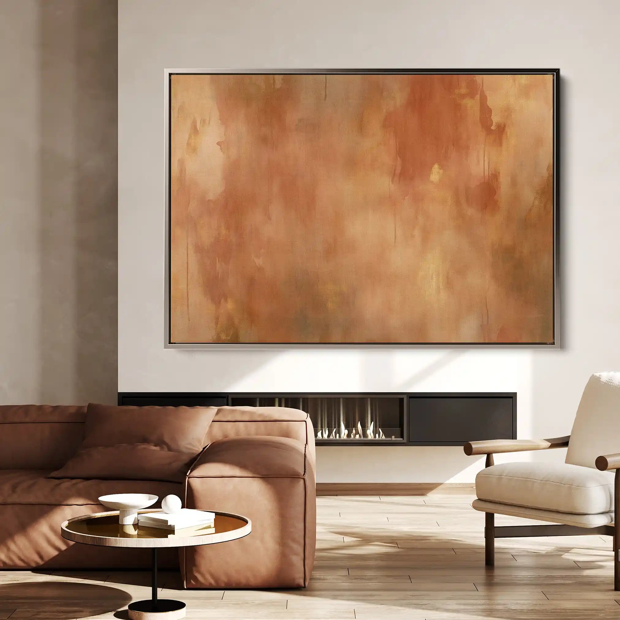Abstract 351 Canvas Art 60 x 40 cm / Stretched on hidden frame