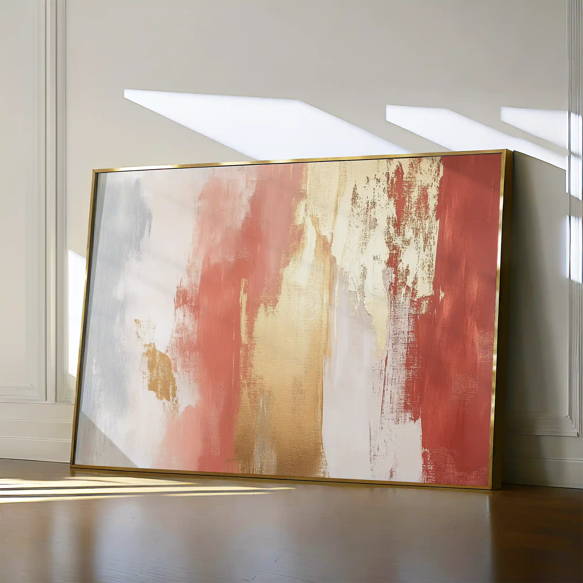 Abstract 352 Canvas Art 60 x 40 cm / Stretched on hidden frame