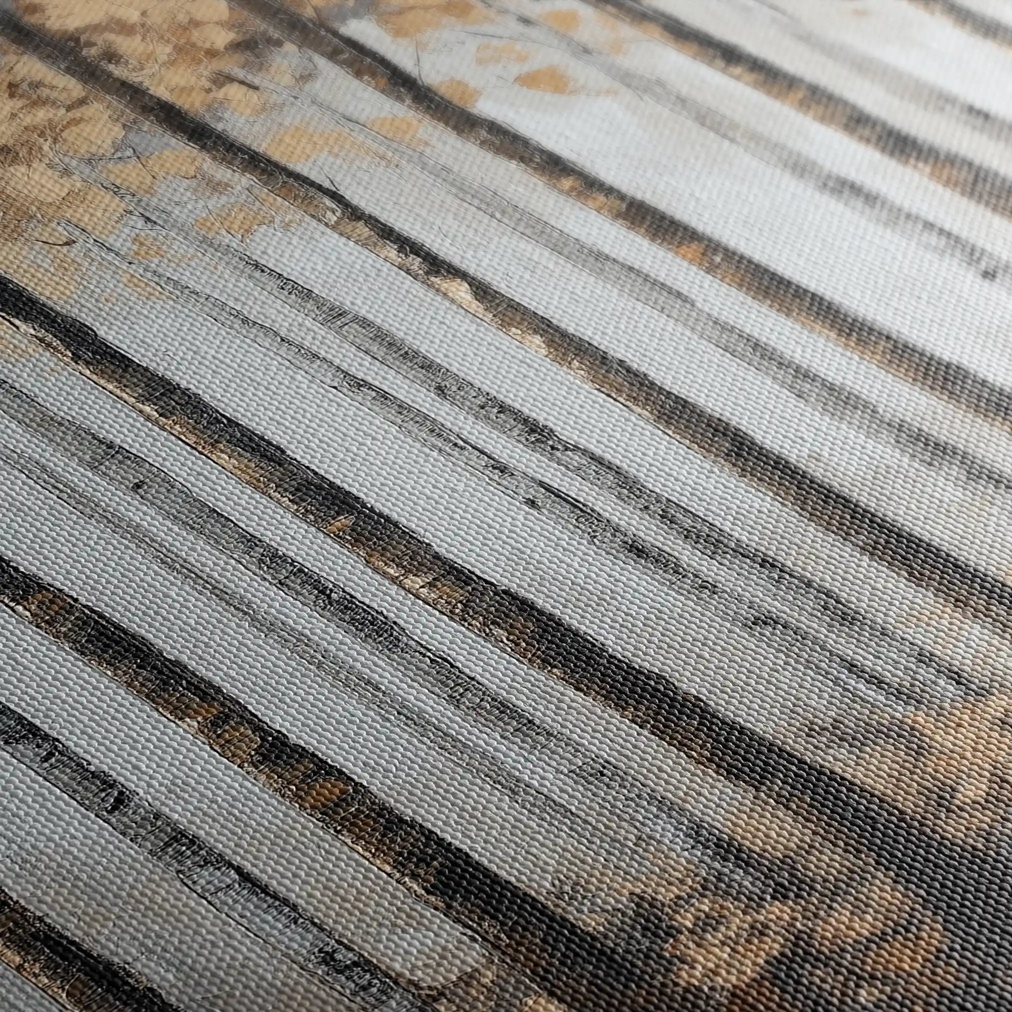 Landscape 352 Canvas Art 80 x 80 cm / Stretched on hidden frame