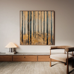 Landscape 353 Canvas Art 80 x 80 cm / Stretched on hidden frame