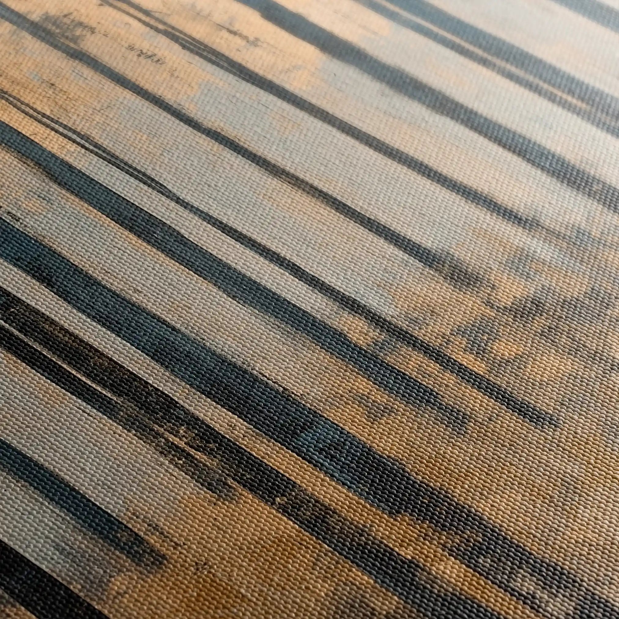 Landscape 353 Canvas Art 80 x 80 cm / Stretched on hidden frame