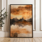 Abstract 354 Canvas Art 60 x 40 cm / Stretched on hidden frame
