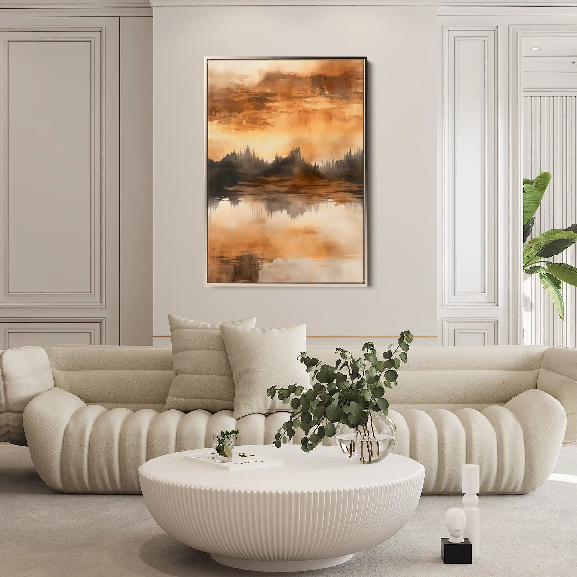 Abstract 354 Canvas Art 60 x 40 cm / Stretched on hidden frame