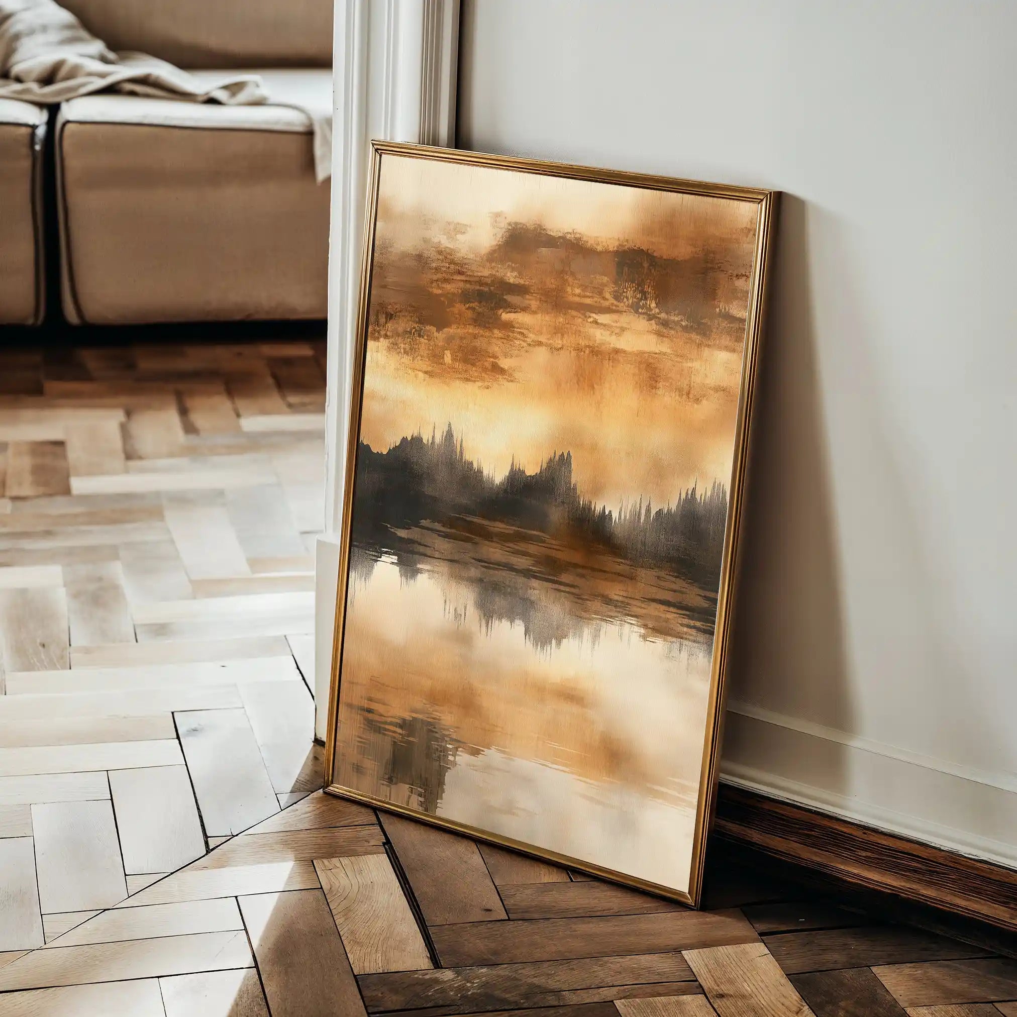 Abstract 354 Canvas Art 60 x 40 cm / Stretched on hidden frame