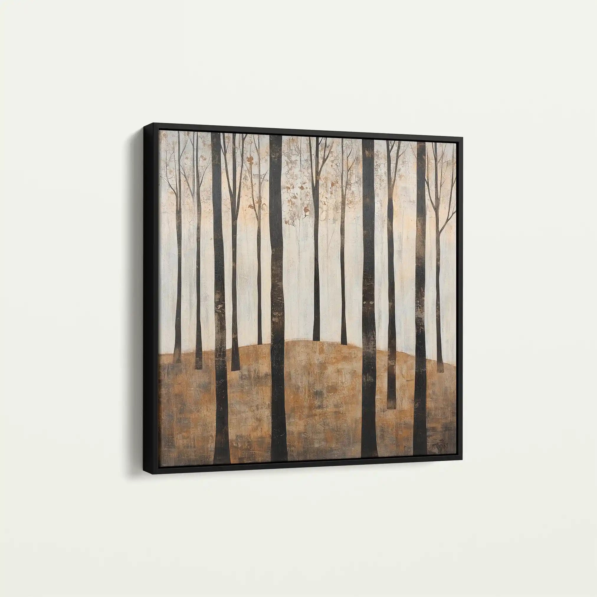Landscape 354 Canvas Art 80 x 80 cm / Stretched on hidden frame