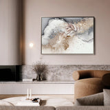 Floral Canvas Wall Art WAD355-F 90 x 60 cm / Stretched on hidden frame