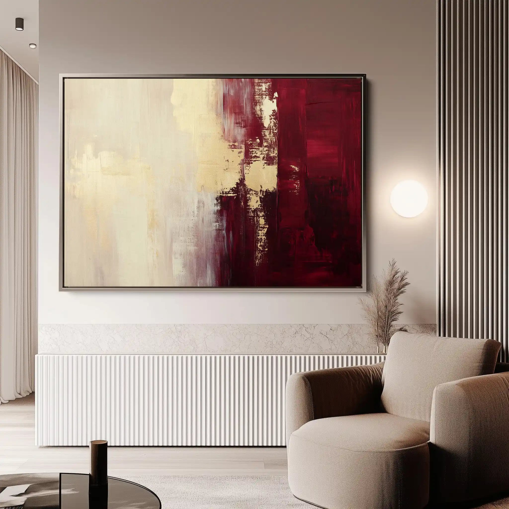 Abstract 357 Canvas Art 60 x 40 cm / Stretched on hidden frame