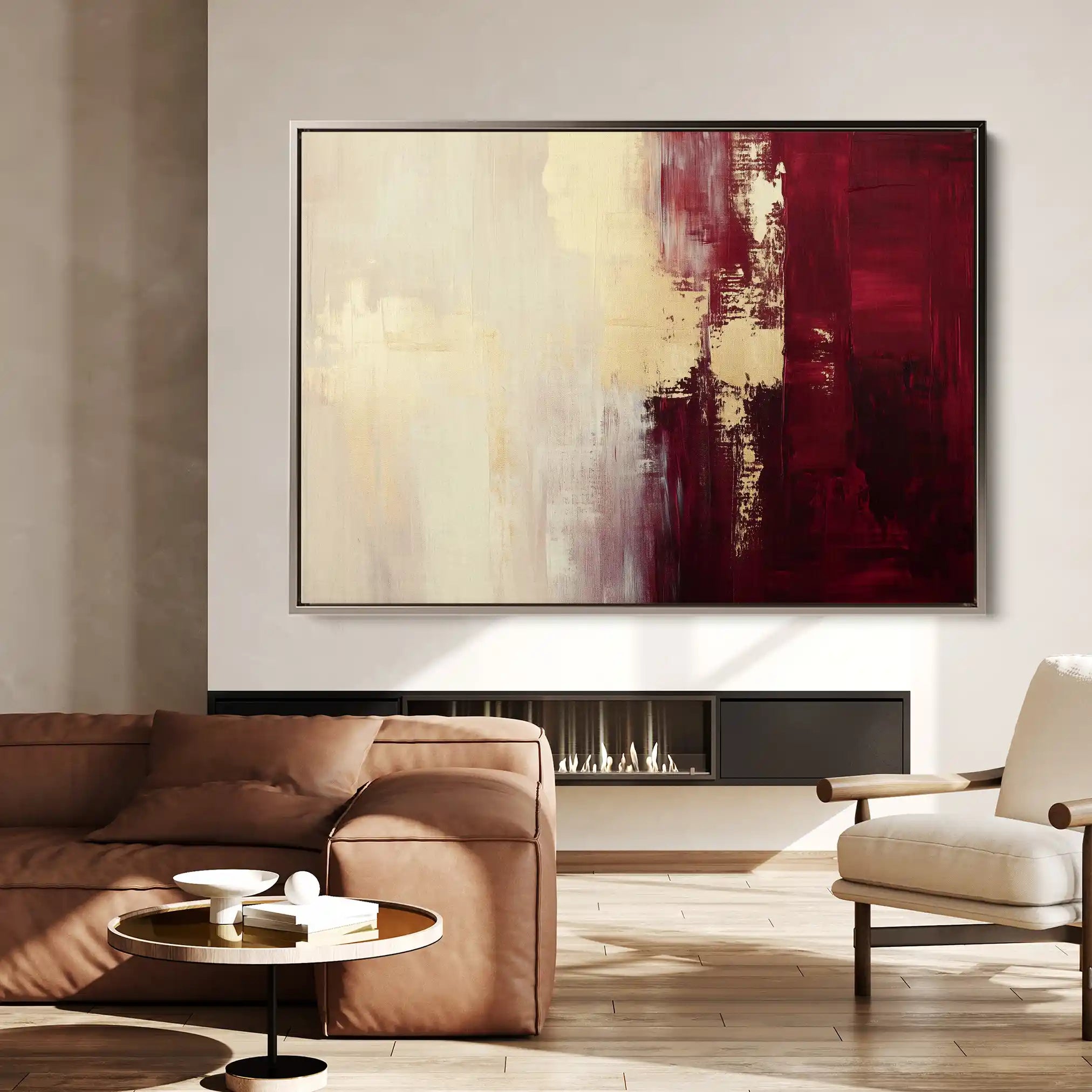 Abstract 357 Canvas Art 60 x 40 cm / Stretched on hidden frame