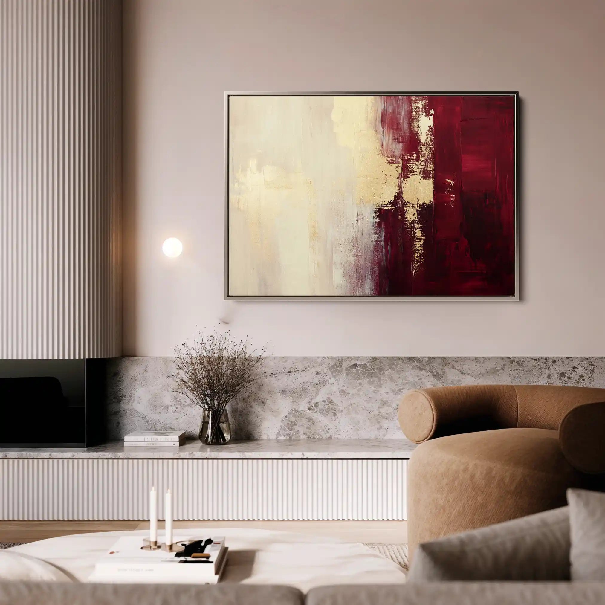 Abstract 357 Canvas Art 60 x 40 cm / Stretched on hidden frame