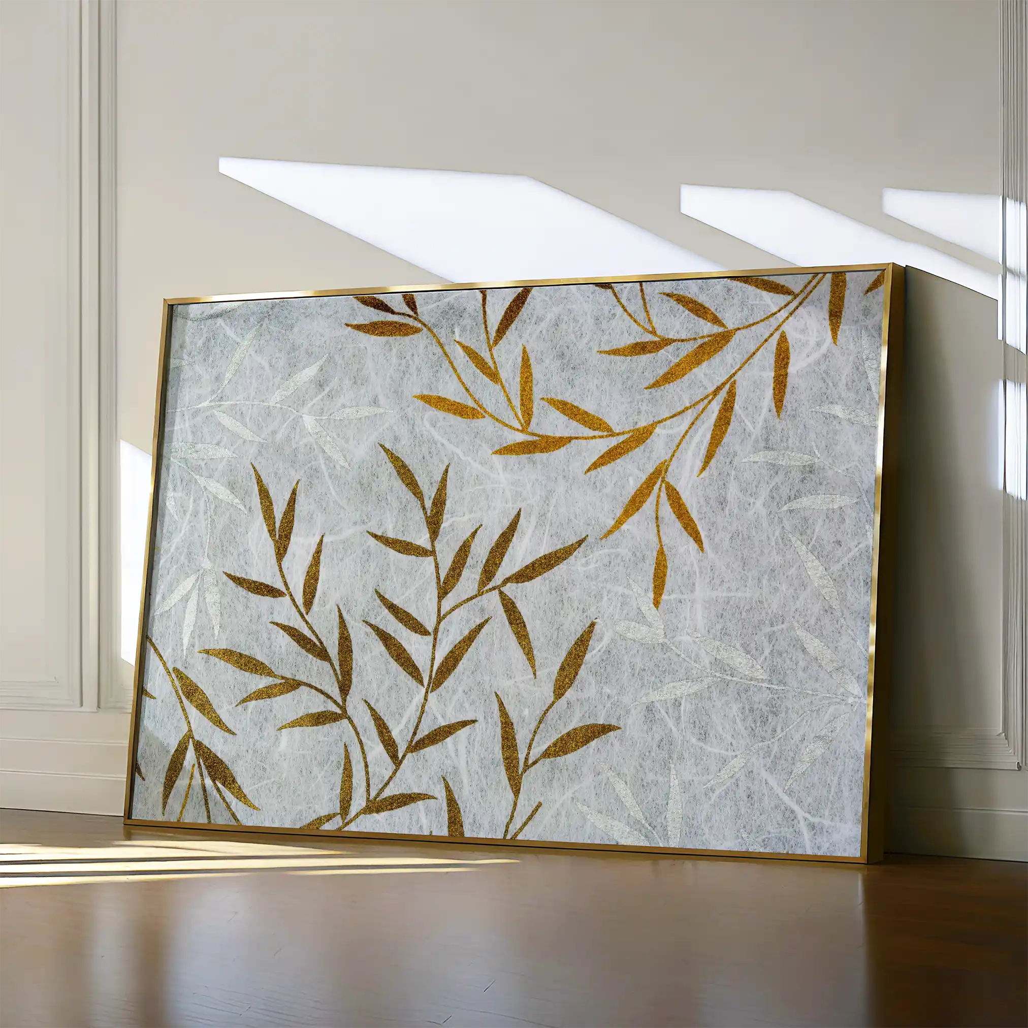 Floral Canvas Wall Art WAD358-F 90 x 60 cm / Stretched on hidden frame