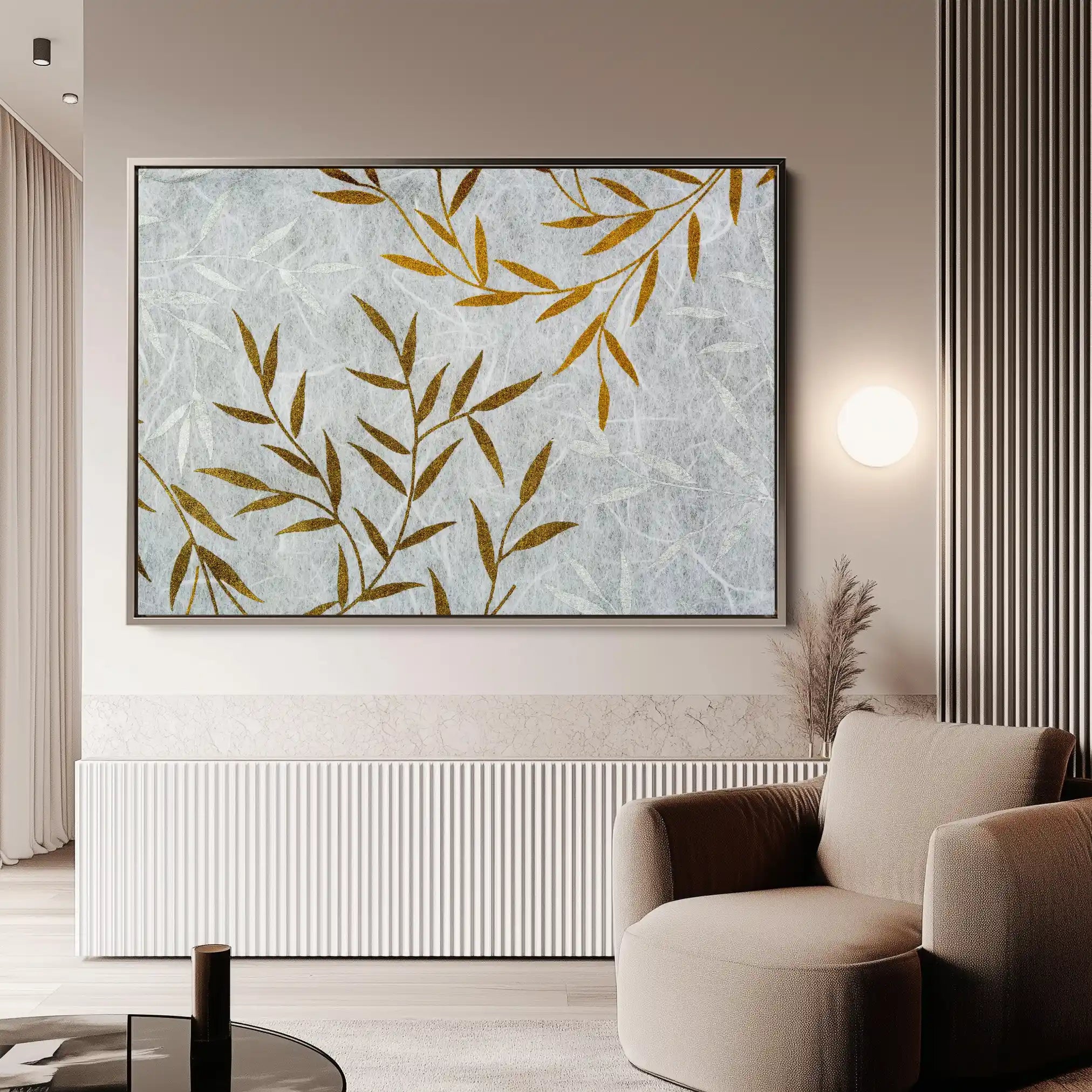 Floral Canvas Wall Art WAD358-F 90 x 60 cm / Stretched on hidden frame
