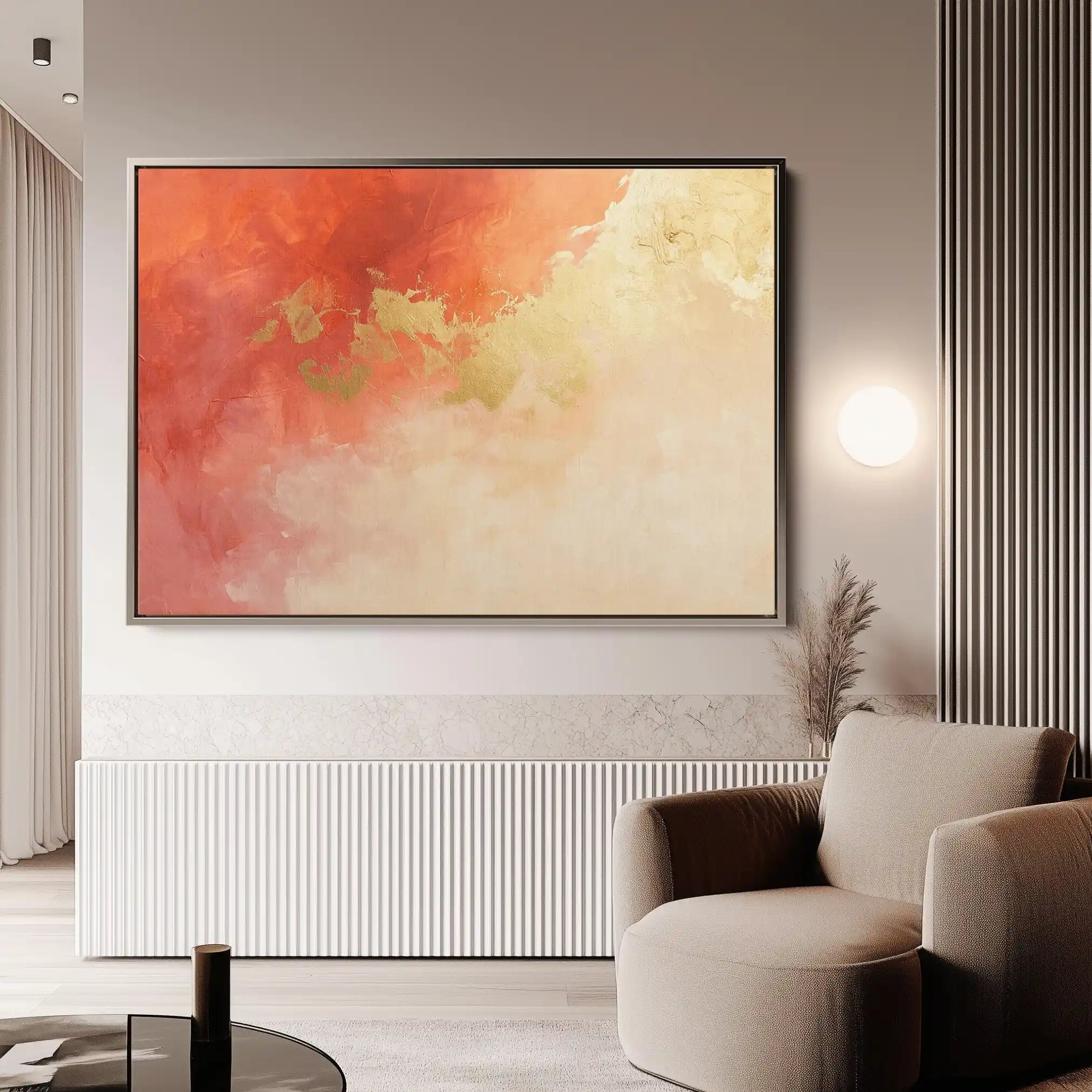 Abstract 360 Canvas Art 60 x 40 cm / Stretched on hidden frame
