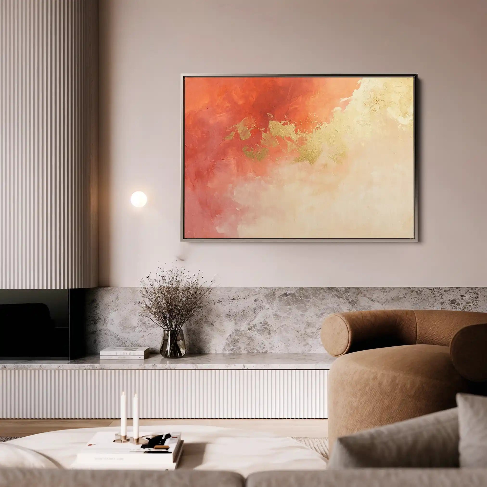 Abstract 360 Canvas Art 60 x 40 cm / Stretched on hidden frame