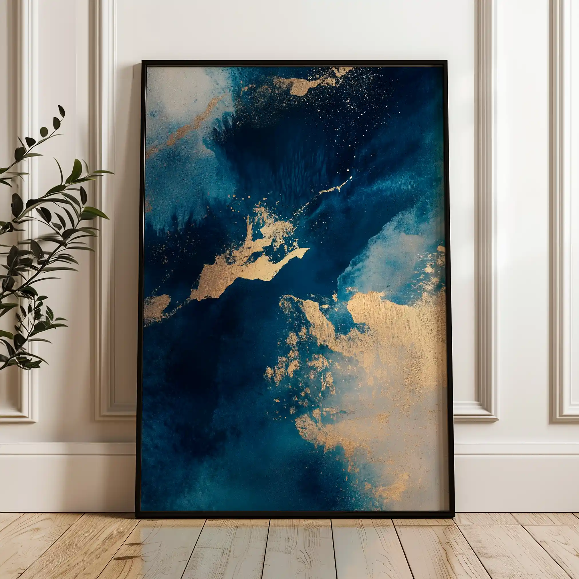 Abstract 361 Canvas Art 60 x 40 cm / Stretched on hidden frame