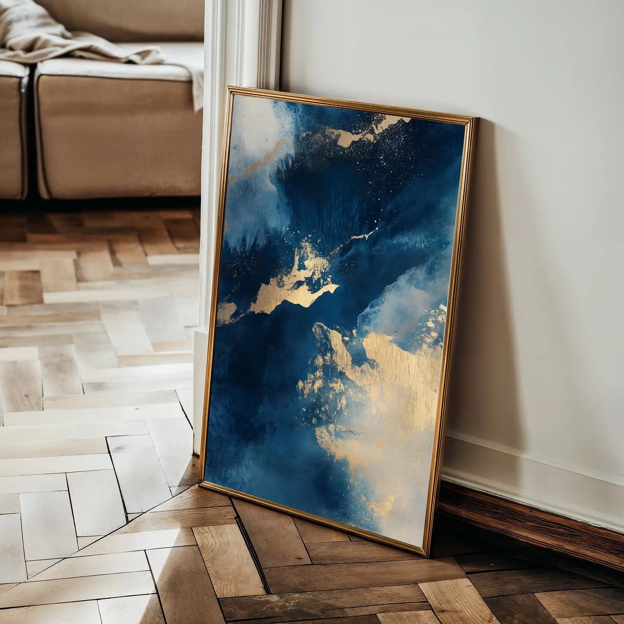 Abstract 361 Canvas Art 60 x 40 cm / Stretched on hidden frame