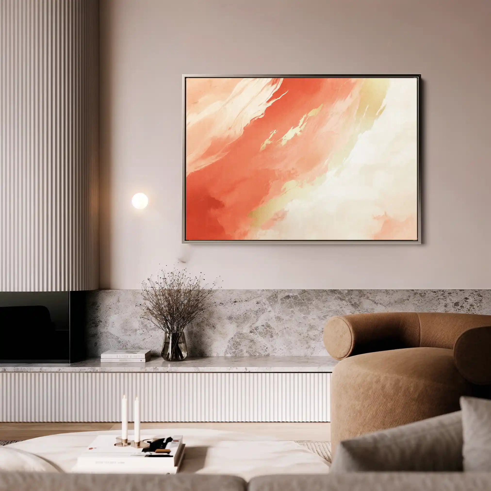 Abstract 362 Canvas Art 60 x 40 cm / Stretched on hidden frame