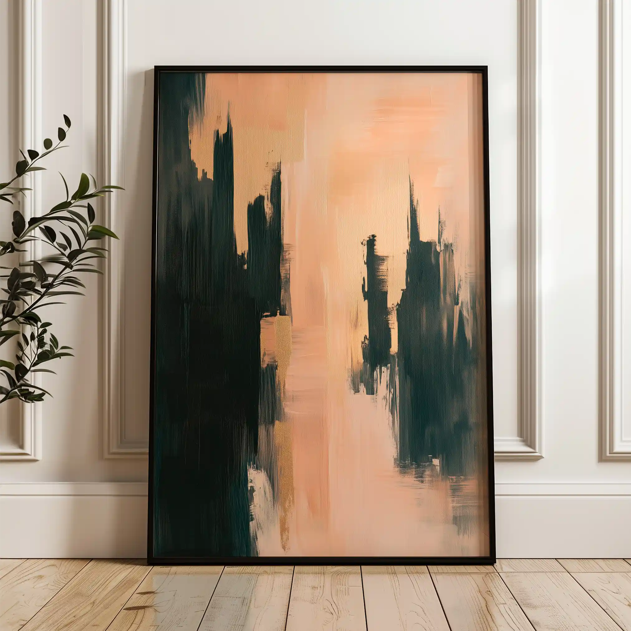 Abstract 363 Canvas Art 60 x 40 cm / Stretched on hidden frame