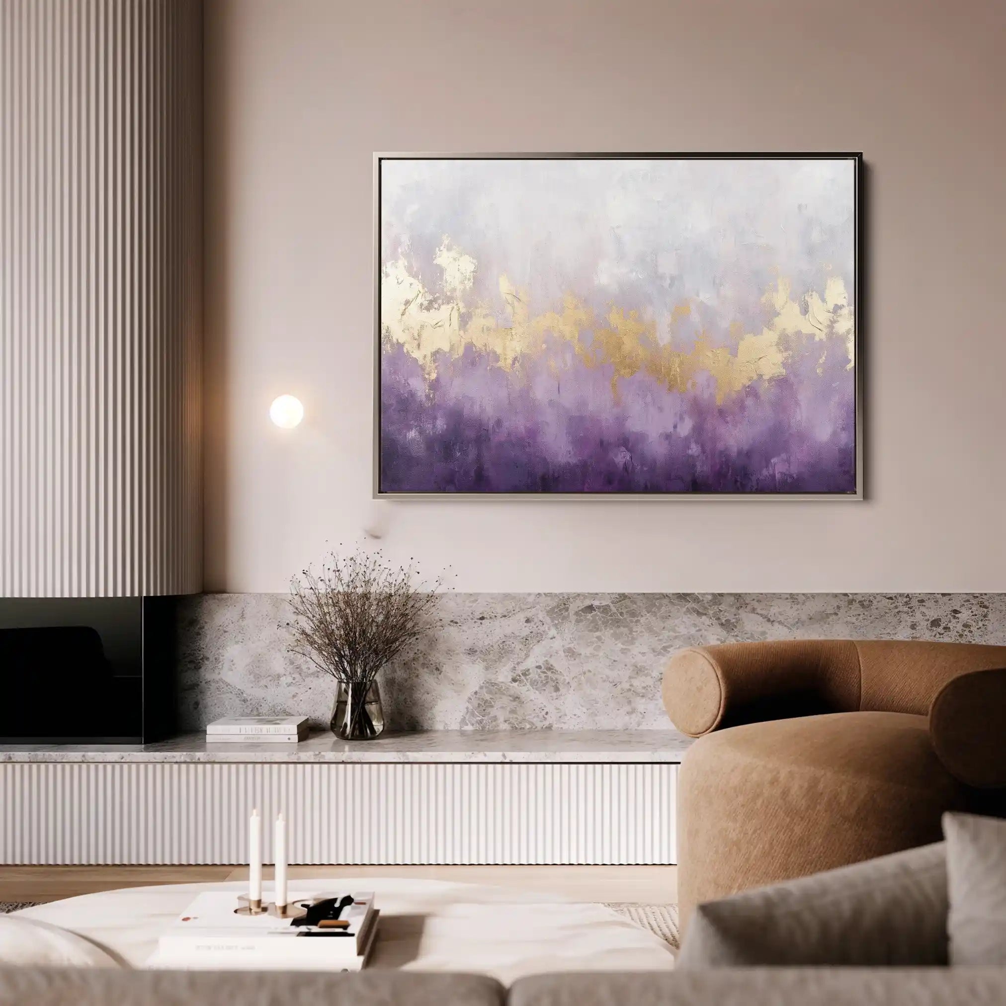 Abstract 364 Canvas Art 60 x 40 cm / Stretched on hidden frame