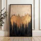 Abstract 366 Canvas Art 60 x 40 cm / Stretched on hidden frame