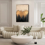 Abstract 366 Canvas Art 60 x 40 cm / Stretched on hidden frame