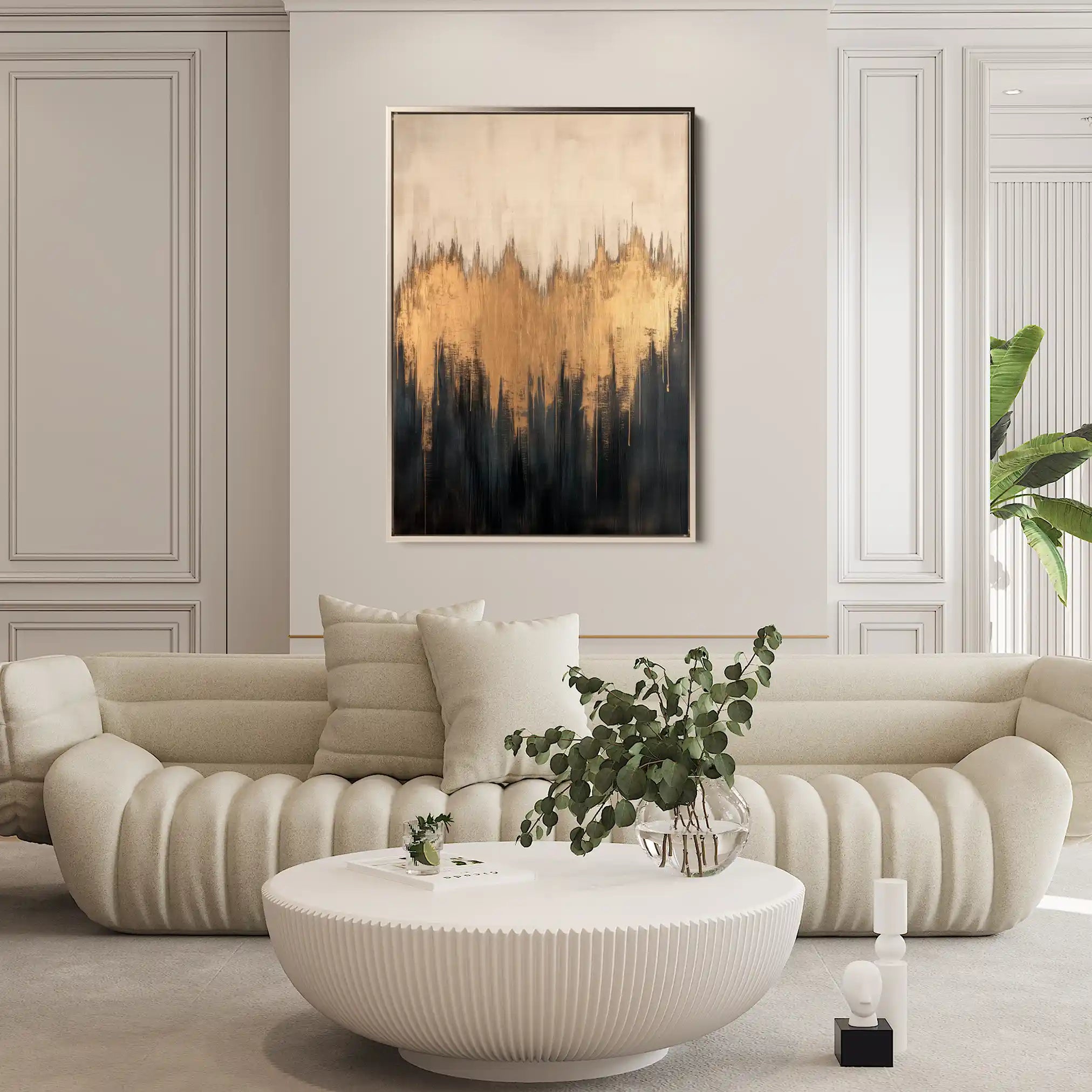 Abstract 366 Canvas Art 60 x 40 cm / Stretched on hidden frame