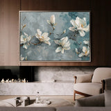Floral Canvas Wall Art WAD366-F 90 x 60 cm / Stretched on hidden frame