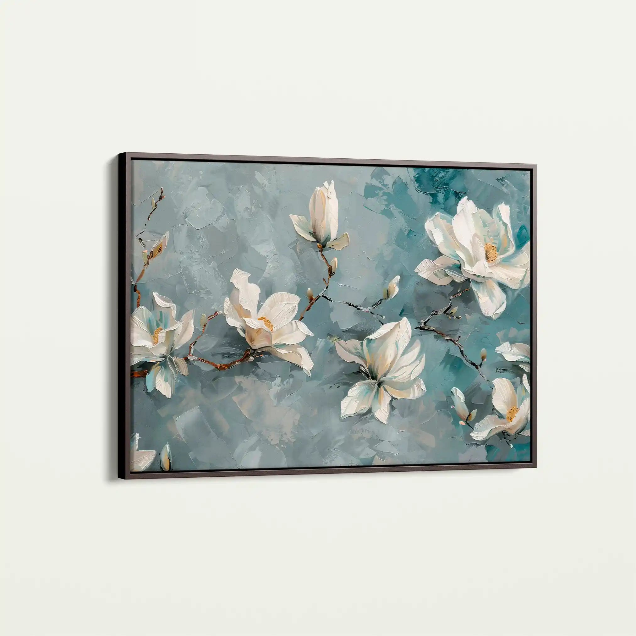Floral Canvas Wall Art WAD366-F 90 x 60 cm / Stretched on hidden frame