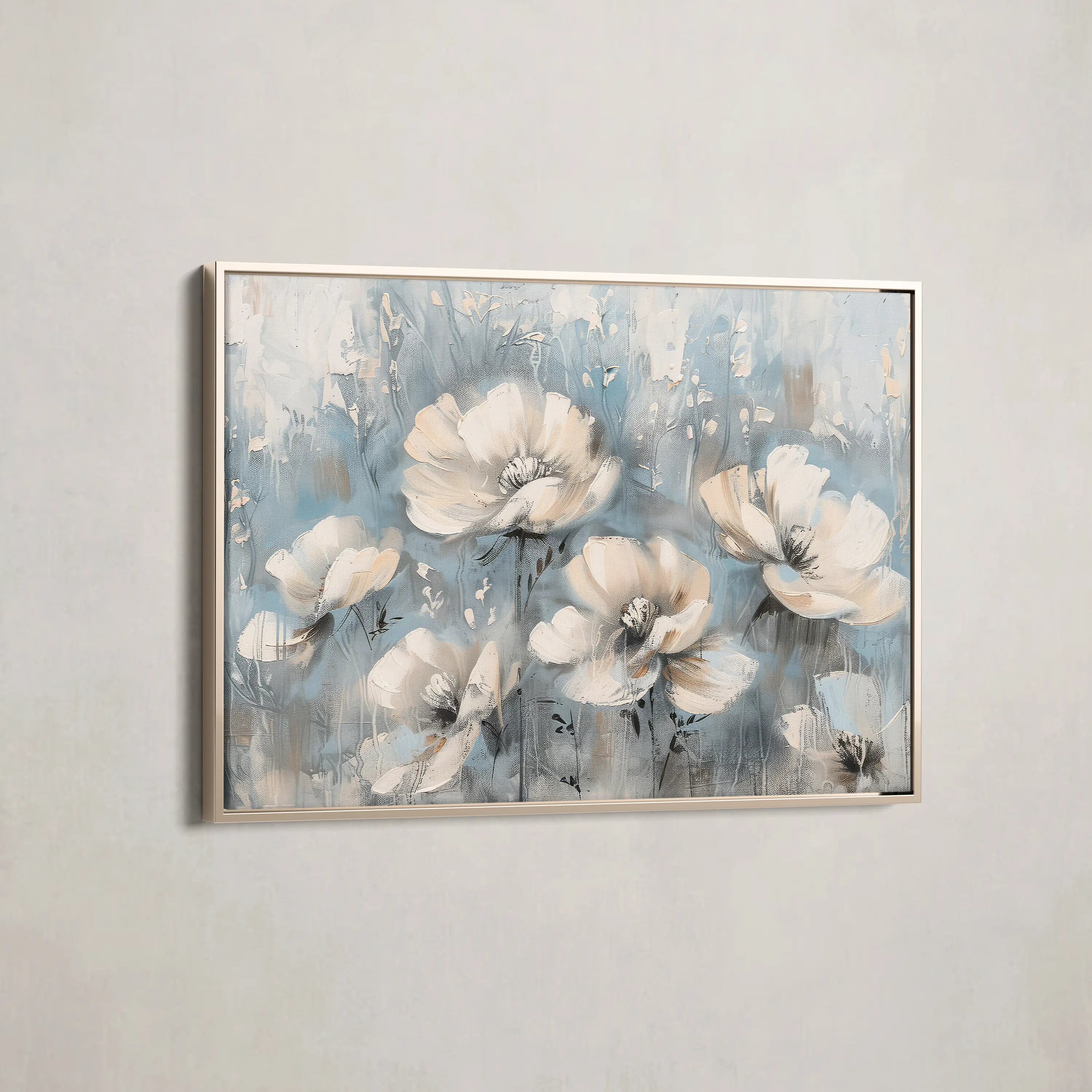 Floral Canvas Wall Art WAD367-F 90 x 60 cm / Stretched on hidden frame