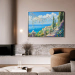 Landscape 367 Canvas Art 90 x 60 cm / Stretched on hidden frame