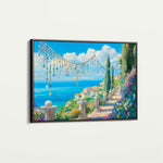 Landscape 367 Canvas Art 90 x 60 cm / Stretched on hidden frame