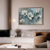 Floral Canvas Wall Art WAD369-F 90 x 60 cm / Stretched on hidden frame
