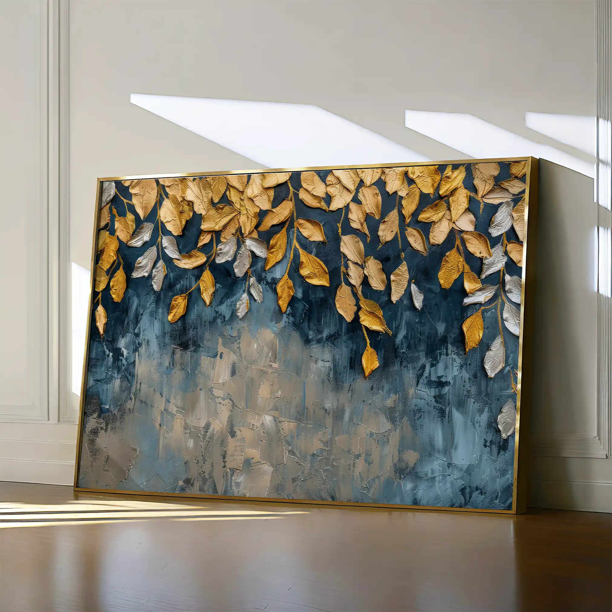 Floral Canvas Wall Art WAD370-F 90 x 60 cm / Stretched on hidden frame