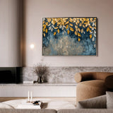 Floral Canvas Wall Art WAD370-F 90 x 60 cm / Stretched on hidden frame